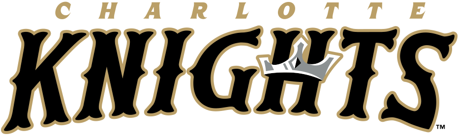 Charlotte Knights 2014-Pres Wordmark Logo vinyl decal